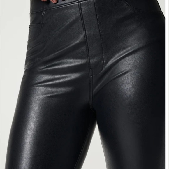Spanx Leather Like Skinny, Reg Size L NWT - Picture 6 of 14